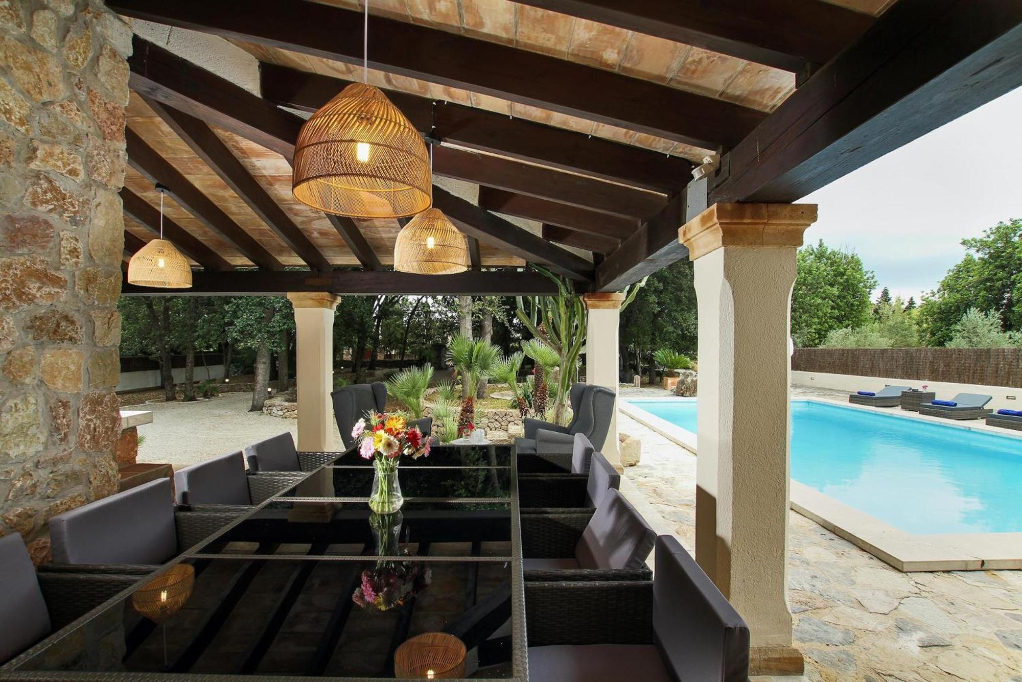 Distinguished Pollensa Villa - 4 Bedrooms - Villa Segu Cini - Recently Renovated With Modern Interior Exterior foto