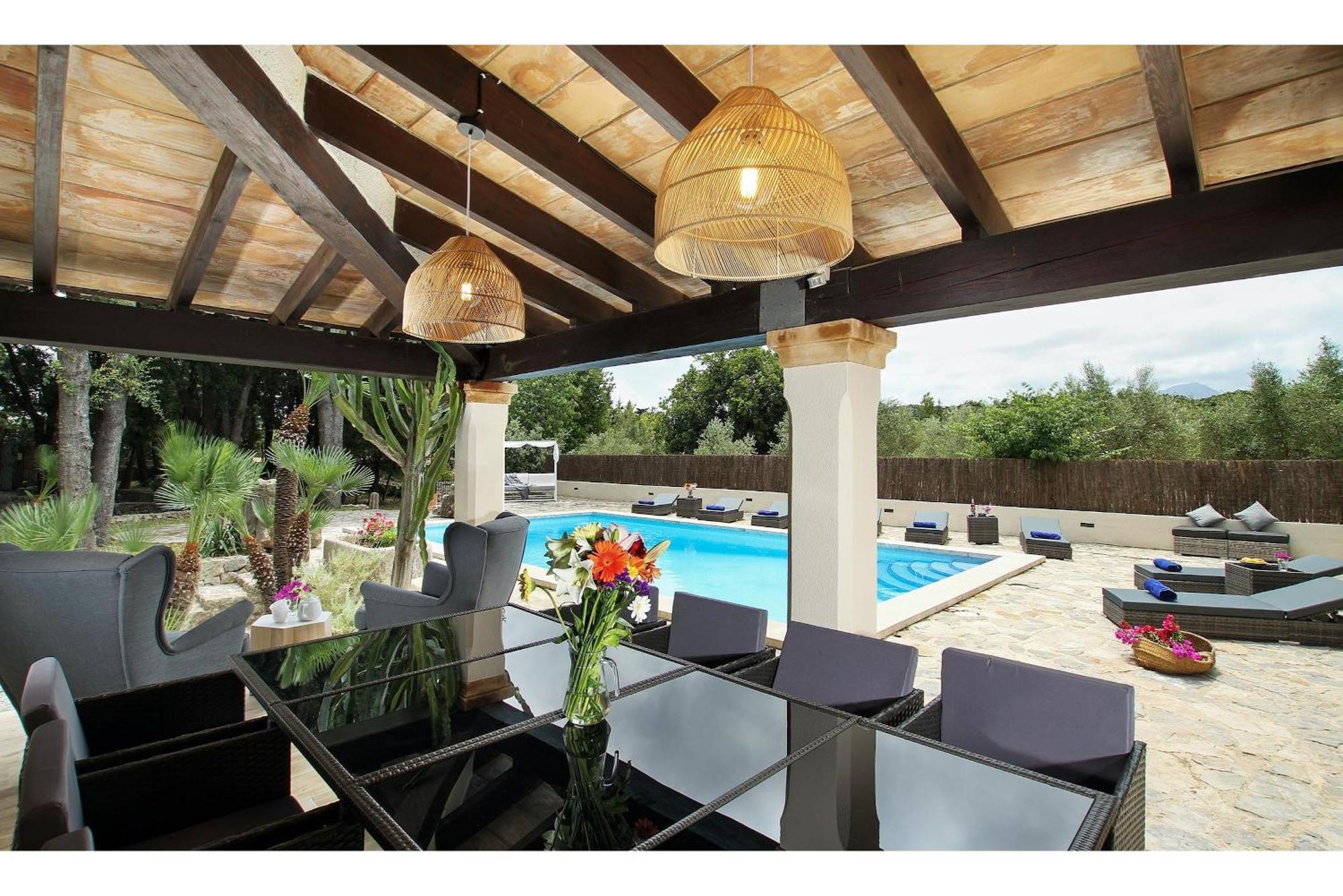 Distinguished Pollensa Villa - 4 Bedrooms - Villa Segu Cini - Recently Renovated With Modern Interior Exterior foto