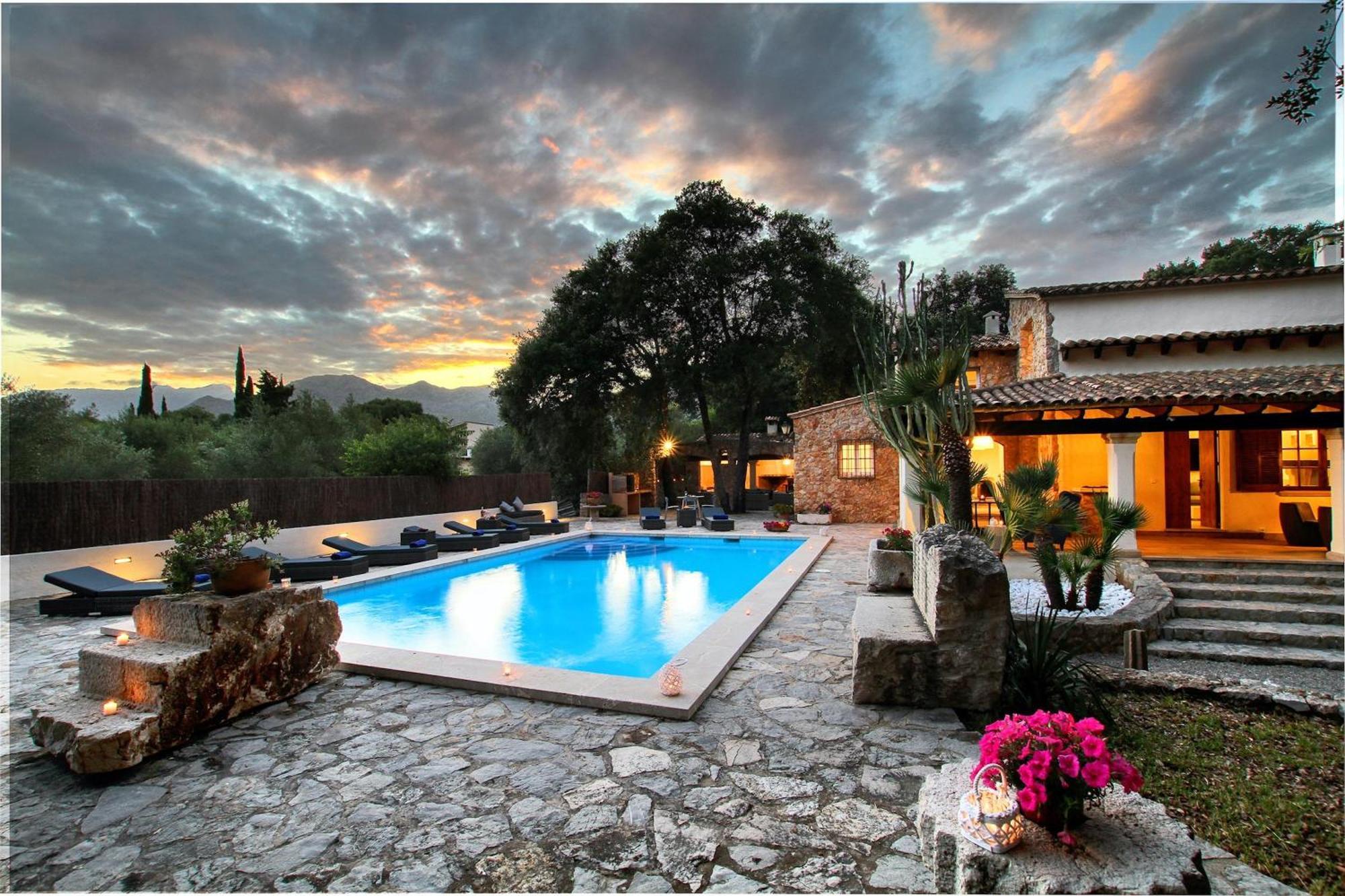 Distinguished Pollensa Villa - 4 Bedrooms - Villa Segu Cini - Recently Renovated With Modern Interior Exterior foto