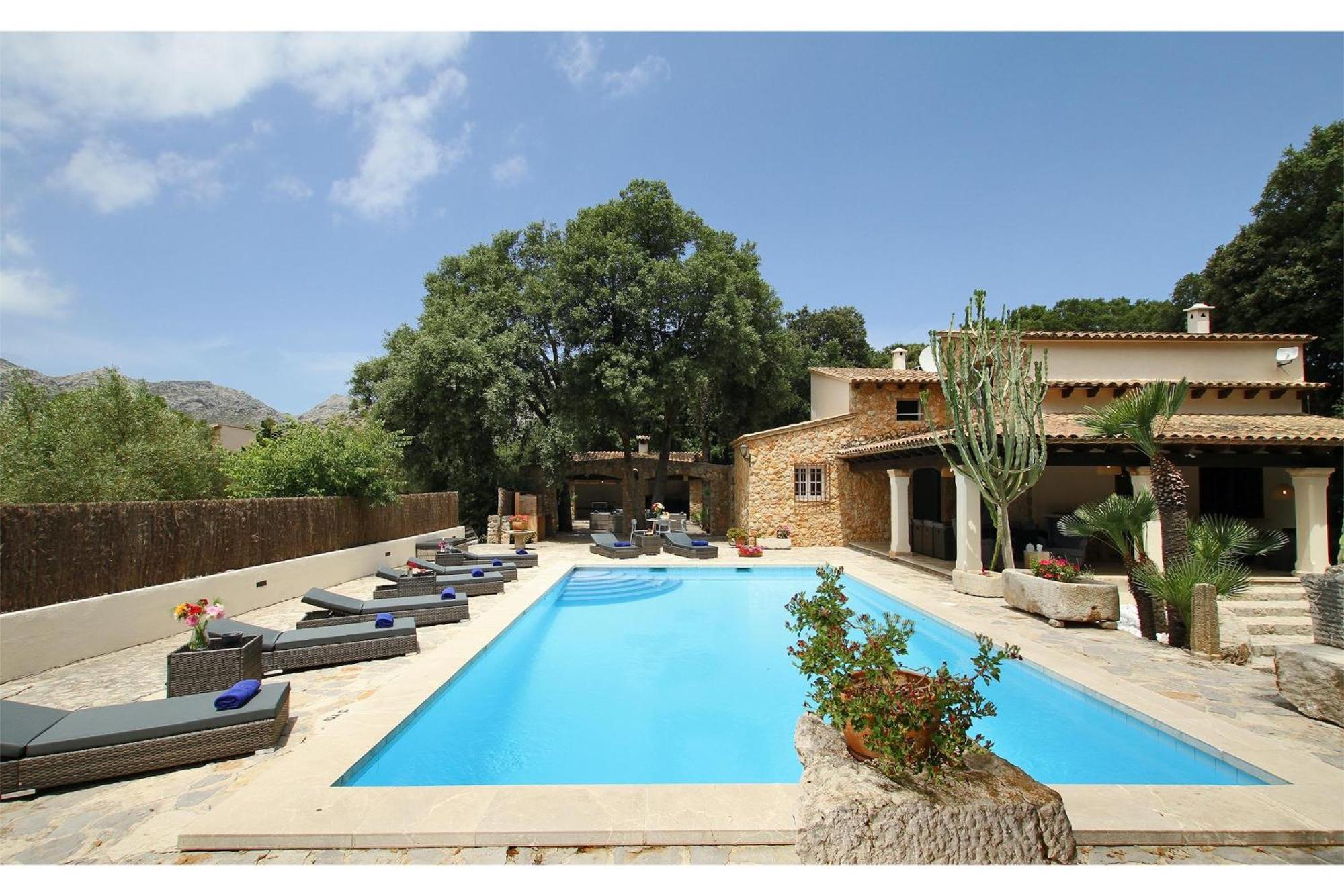 Distinguished Pollensa Villa - 4 Bedrooms - Villa Segu Cini - Recently Renovated With Modern Interior Exterior foto