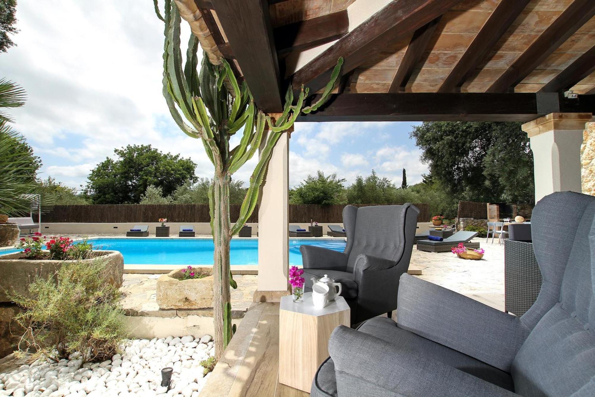 Distinguished Pollensa Villa - 4 Bedrooms - Villa Segu Cini - Recently Renovated With Modern Interior Exterior foto