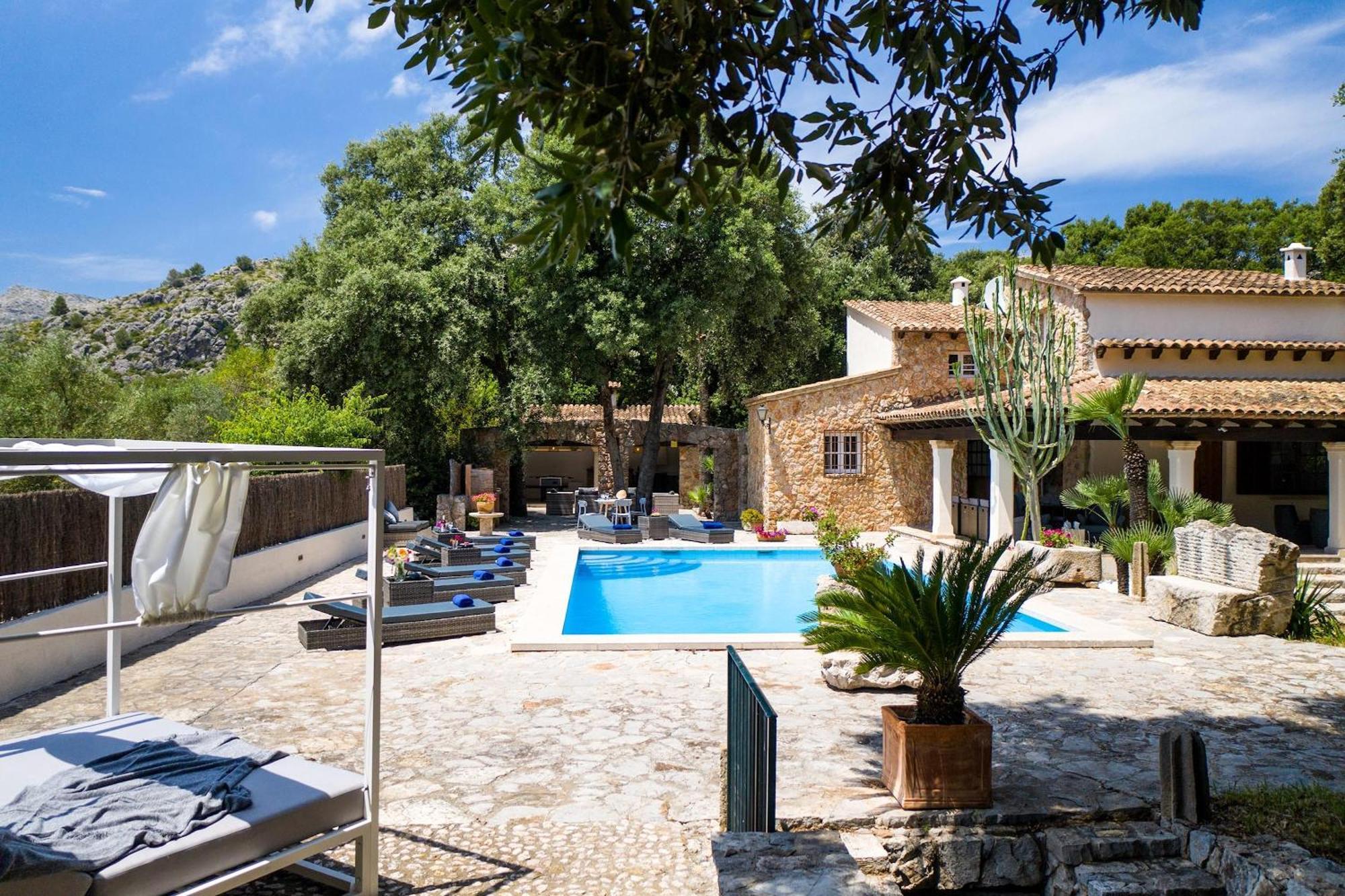 Distinguished Pollensa Villa - 4 Bedrooms - Villa Segu Cini - Recently Renovated With Modern Interior Exterior foto