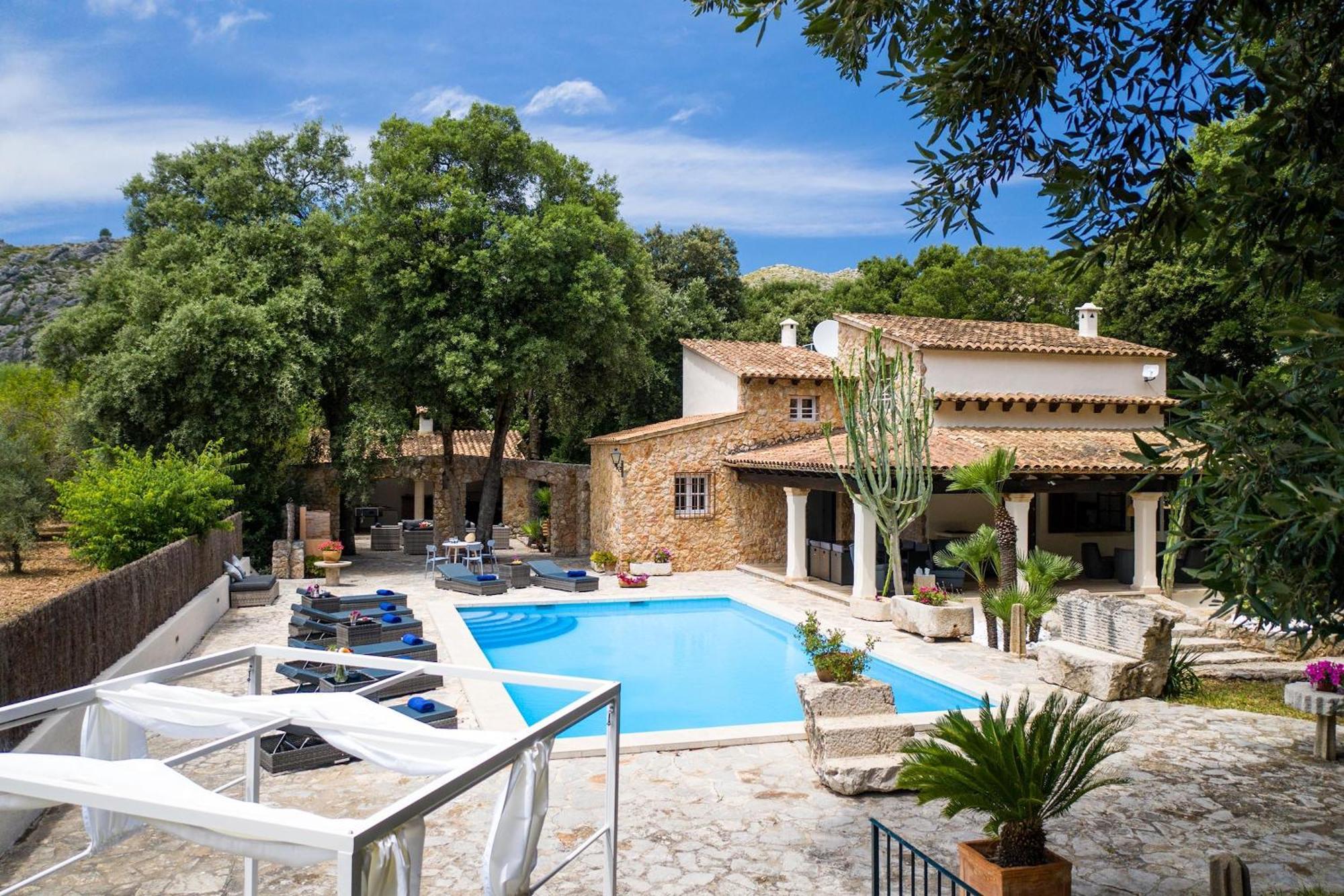 Distinguished Pollensa Villa - 4 Bedrooms - Villa Segu Cini - Recently Renovated With Modern Interior Exterior foto